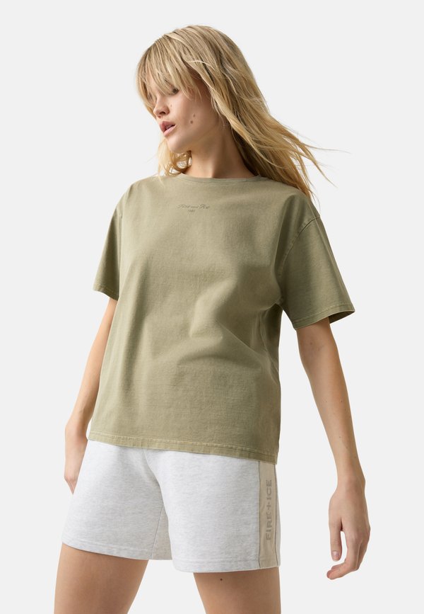 CARA - T-Shirt basic - khaki