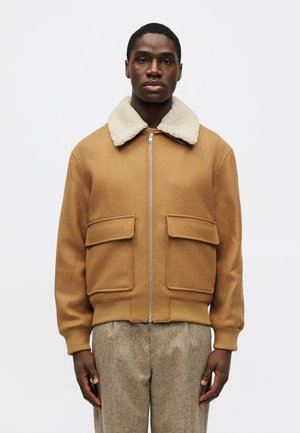 JACKET - Μπουφάν τύπου bomber - ginger brown
