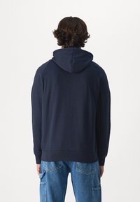 Timberland BRUSHED BACK FULL - Felpa con zip - dark sapphire/dark denim