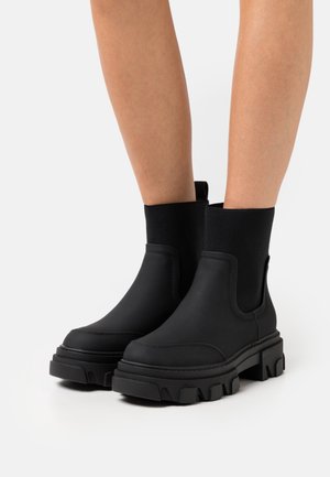ONLY SHOES, Bottines à plateau - black