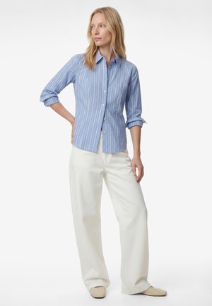 Koton, STRIPED POPLIN - Hemdbluse - blue