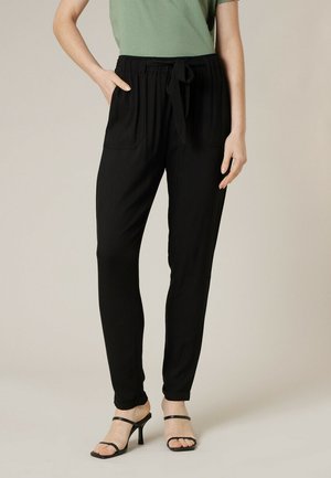 ELIDA - Pantalon classique - schwarz