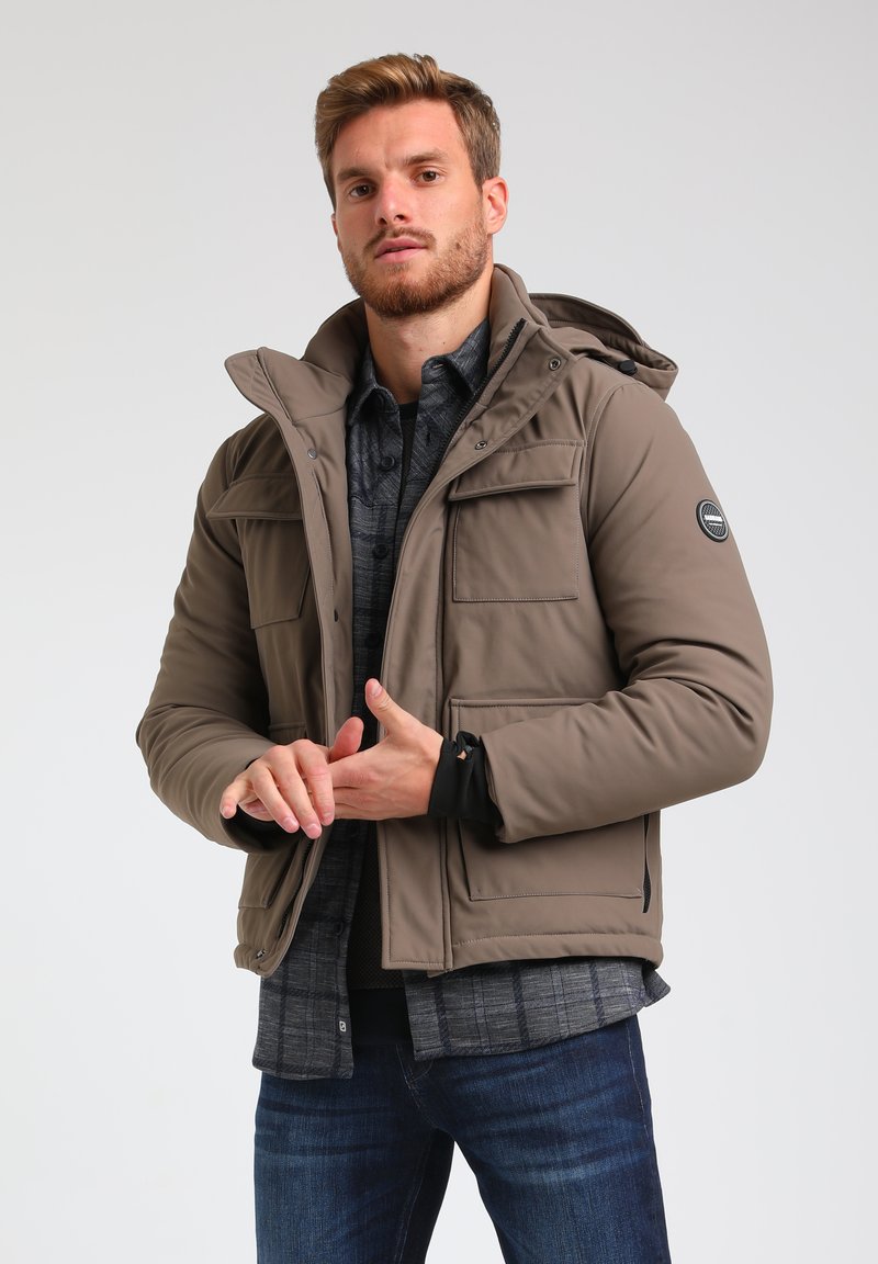 Gabbiano Winterjacke - deep taupe/taupe - Zalando.de