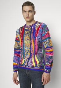 Carlo Colucci UNISEX - Džemperis - blue/pink/yellow