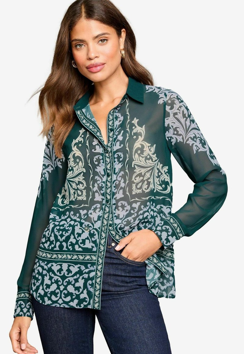 Lipsy REGULAR FIT - Pogājama blūze - green