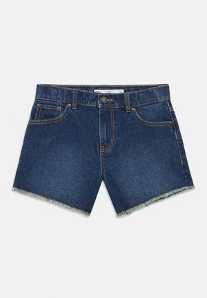 A LINE SHORT - Denimshorts - dark-blue denim