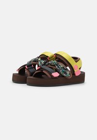 Scotch & Soda LYDIA - Plateausandalette - brown/multi-coloured