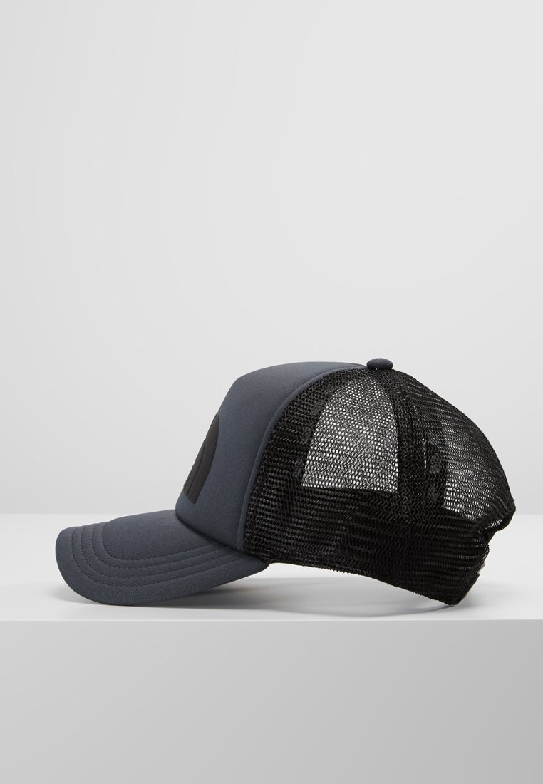 The North Face Logo Trucker Unisex Pet Asphalt Grey Black Grijs Zalando Nl