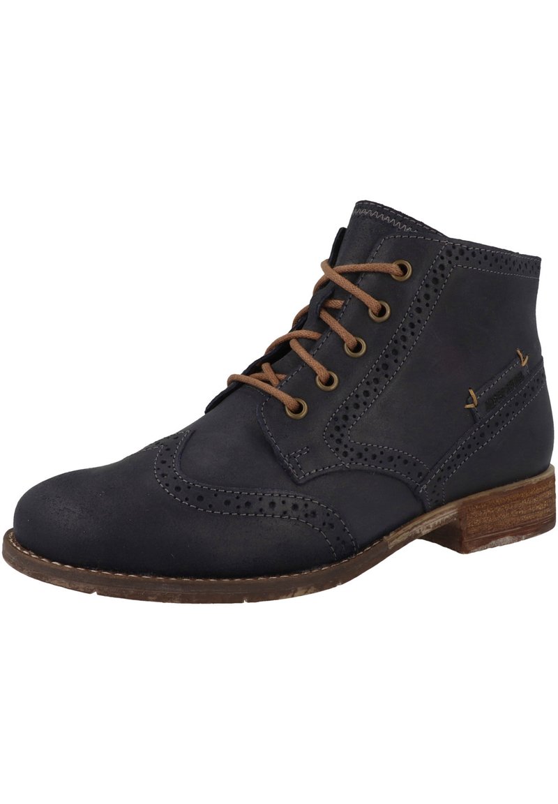 Damen Ankle Boots | Josef Seibel SIENNA Schnürstiefelette ocean/blau - IR70827 Damen Ankle Boots | Josef Seibel SIENNA Schnürstiefelette ocean/blau - IR70827