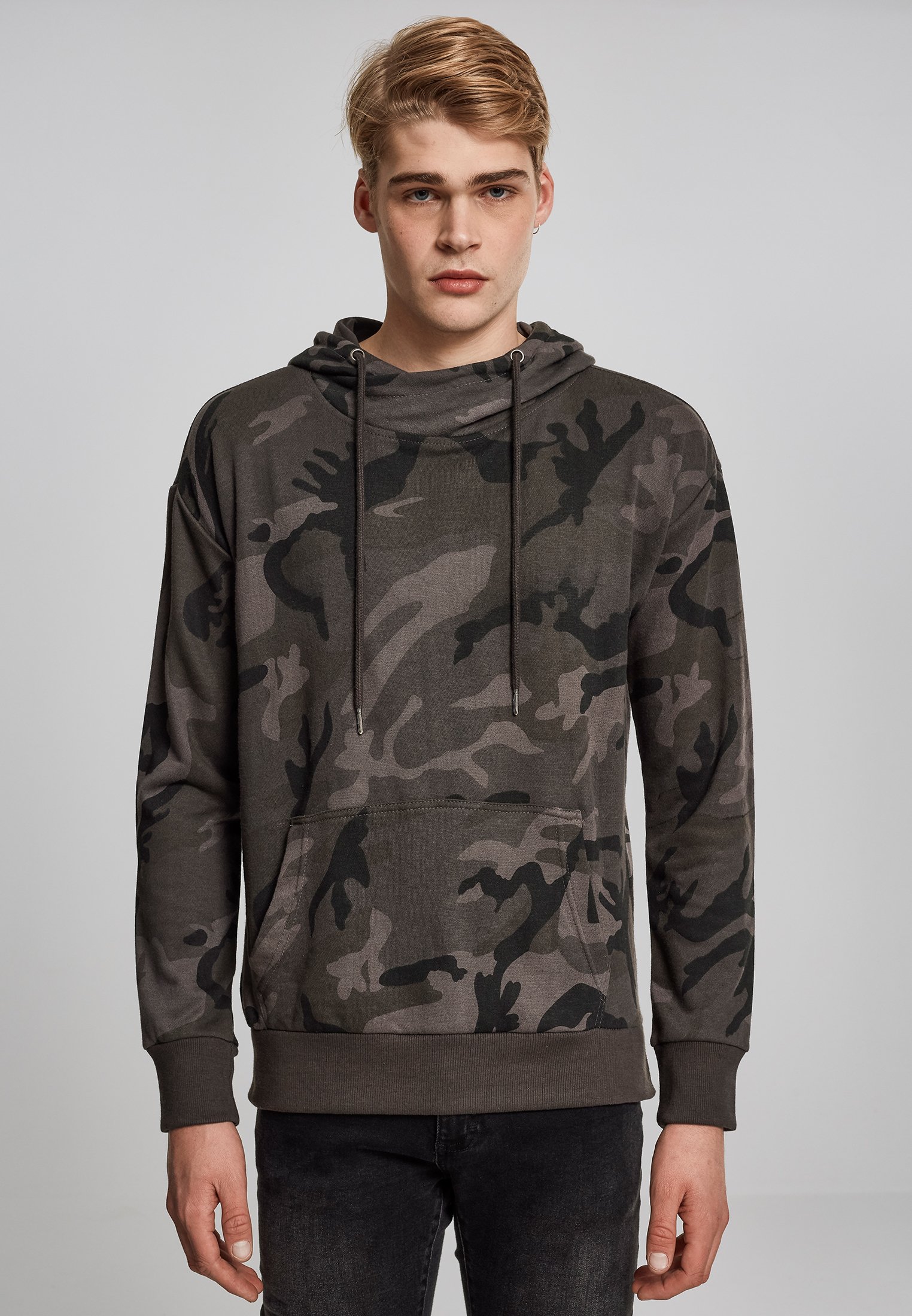 Urban Classics Kapuzenpullover dark camo/dunkelgrau