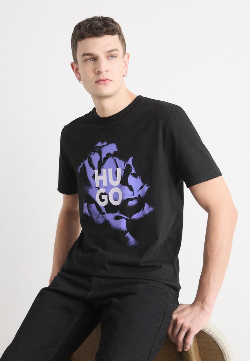HUGO DIGNITEY - T-shirt med print - black