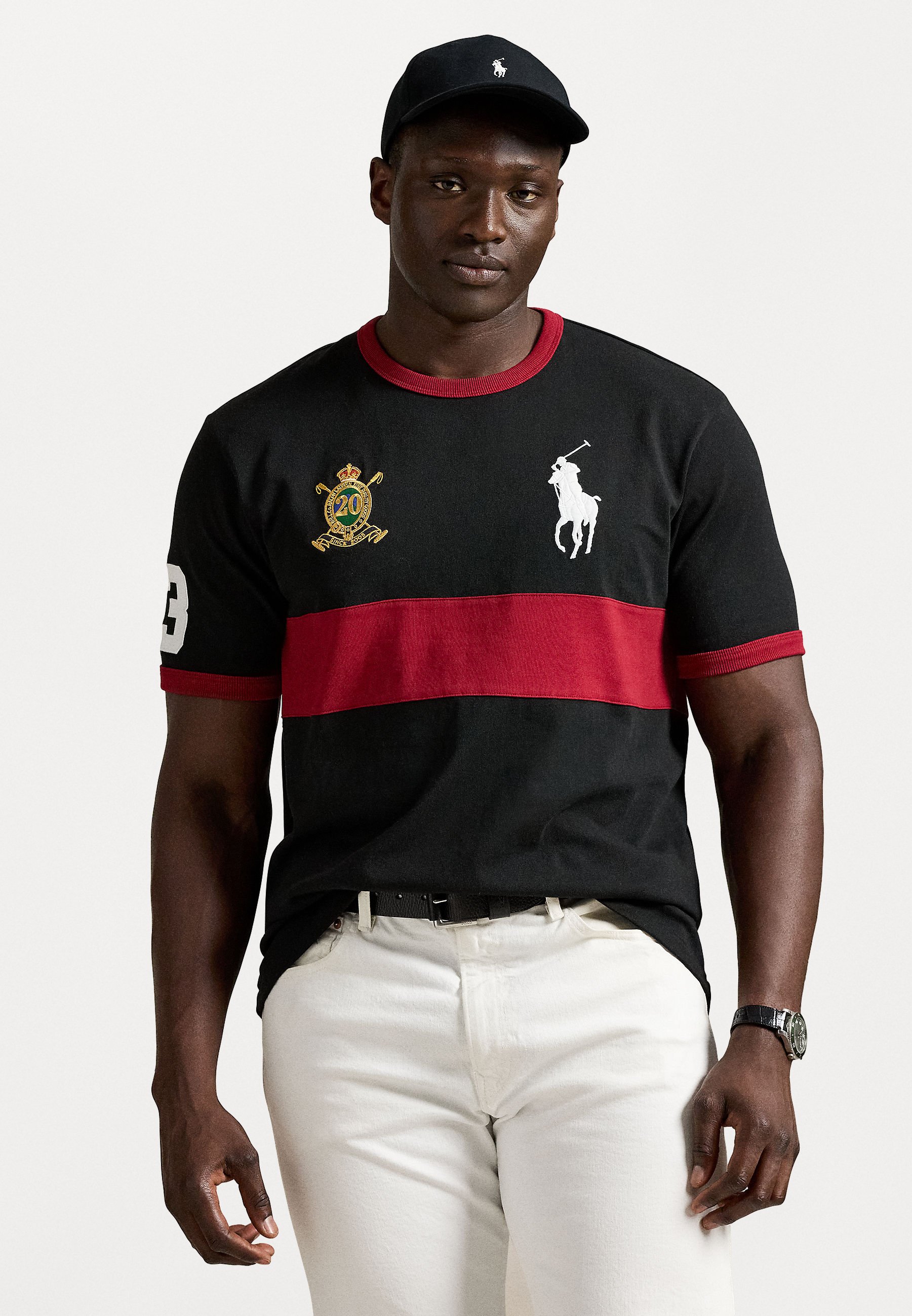 Polo Ralph Lauren Big & Tall BIG PONY 20TH ANNIVERSARY CREST T