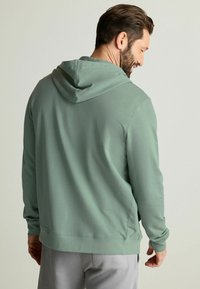 Next LIGHTWEIGHT HOODIE - Sweatjakke - mottled dark green