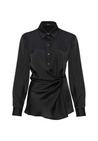 OPUS LANGARM FILVY - Blouse - black