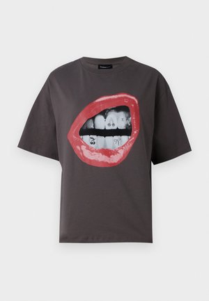Even&Odd by Zalando, Camiseta estampada - dark grey