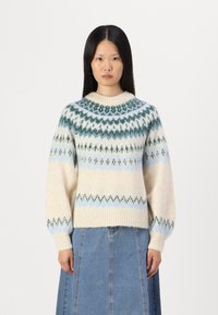 YAS YASLATTE - Vesta - birch/blue belljune bug