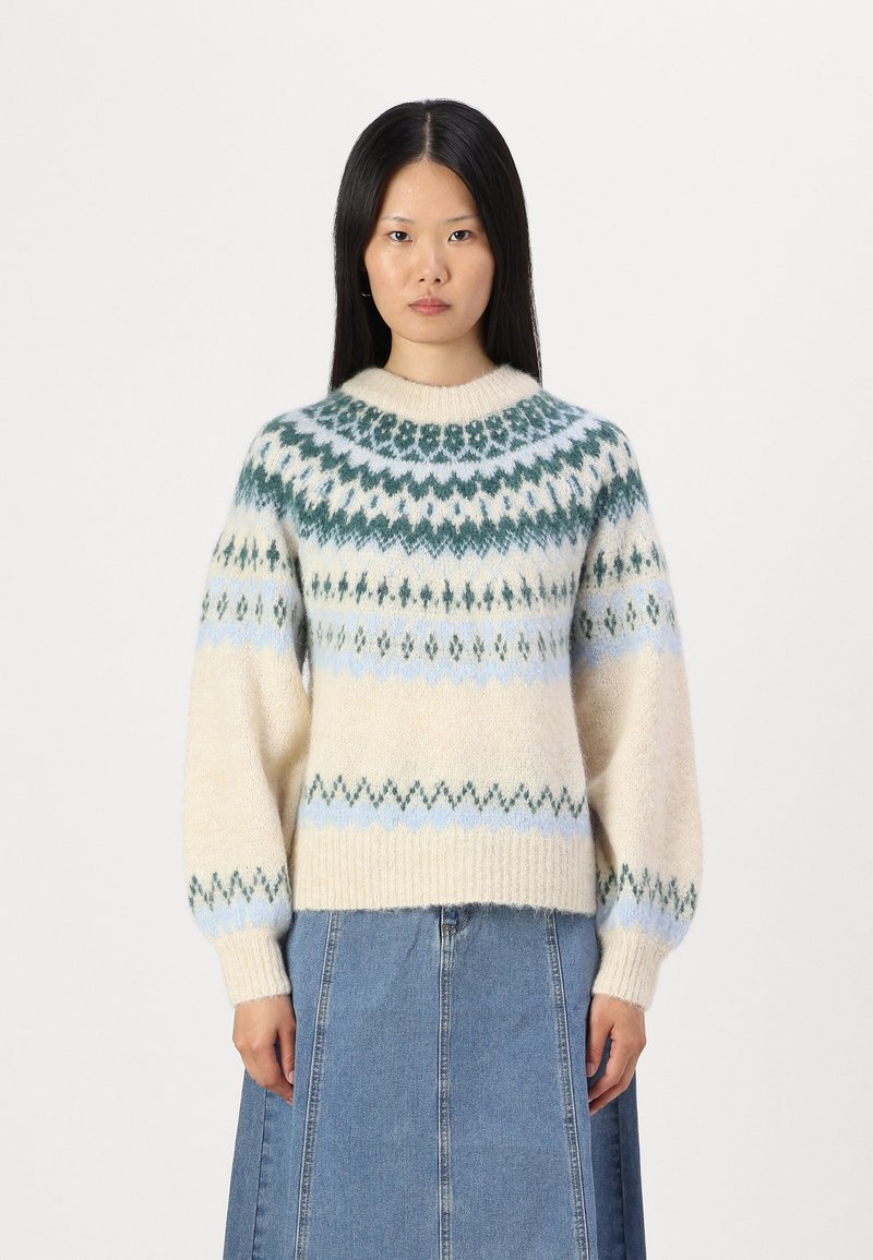 YAS YASLATTE - Vesta - birch/blue belljune bug