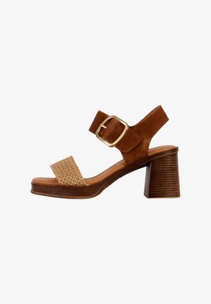 Divine Factory ALENOA - Sandales - camel