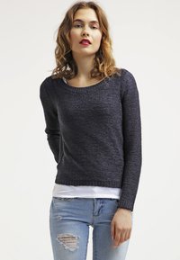 ONLY - ONLGEENA - Strickpullover - navy blazer Thumbnail-Bild 1