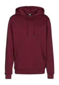 BLANK HOODY - Hoodie - burgundy