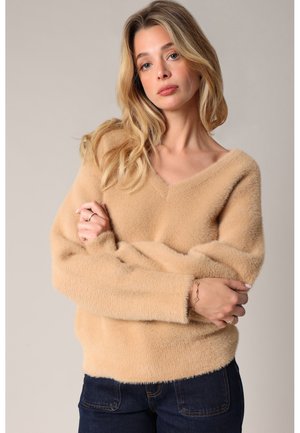 DEELUXE, LOUBIANA - Sweatshirt - Camel