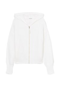 BONOBO Jeans LANGÄRMELIGE MIT KAPUZE - Cardigan - ecru