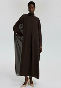 BAT SLEEVE - Rochie maxi - brown