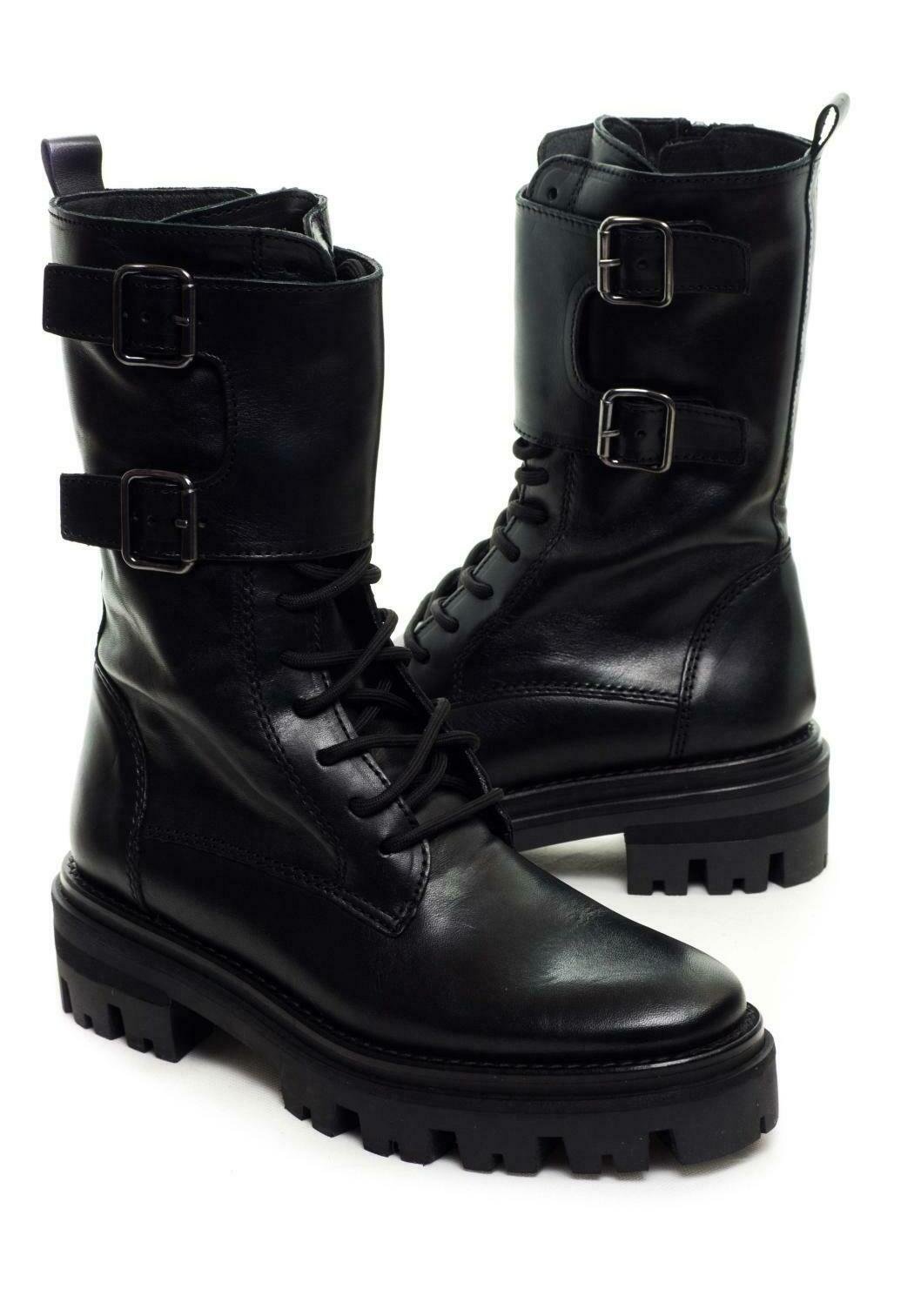 Alpe BOTAS MILITAR NEGRAS - Botines con cordones - black/negro - Zalando.es