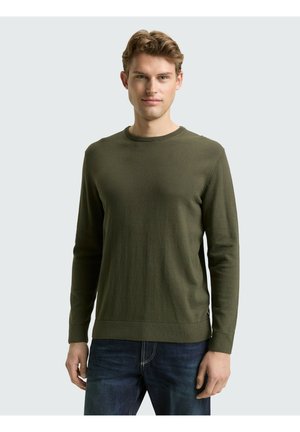 Trui - deep forest green