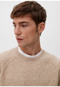s.Oliver Strickpullover - sandfarben