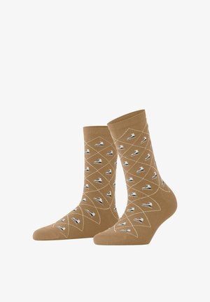 Burlington, ICE SKATE SOCKEN - Socks - brown sugar