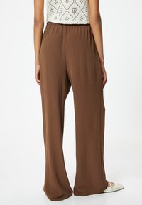 Koton DRAWSTRING  - Bukser - brown