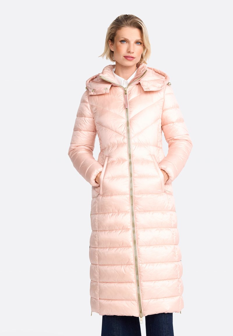 Rich & Royal MIT DOPPELZIP-REISSVERSCHLUSS - Wintermantel - winter rose