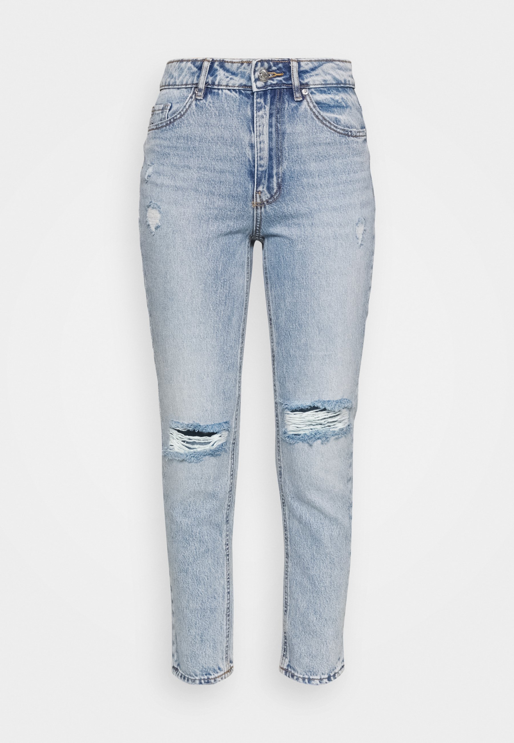 Vero Moda Petite VMJOANA MOM - Laisvo kirpimo džinsai - light blue  denim/šviesiai mėlyno džinso - Zalando.lt