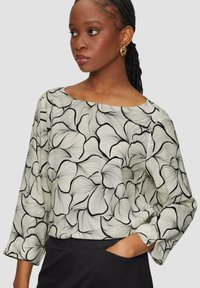 s.Oliver BLACK LABEL 3/4 ARMEN - Blouse - natur