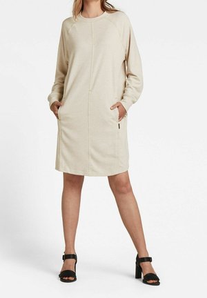 Vestido de punto - beige