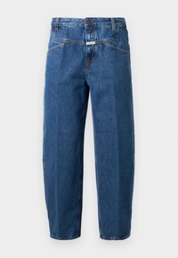 STOVER - Calças de ganga de corte relaxado - mid blue