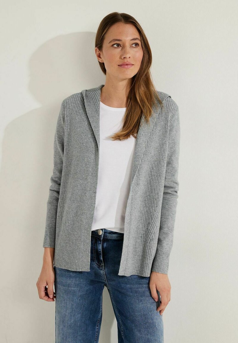 Herren Strickjacke mit Reverskragen Leichte Freizeitjacke mit