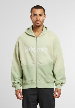 Sweat zippé - faded lime