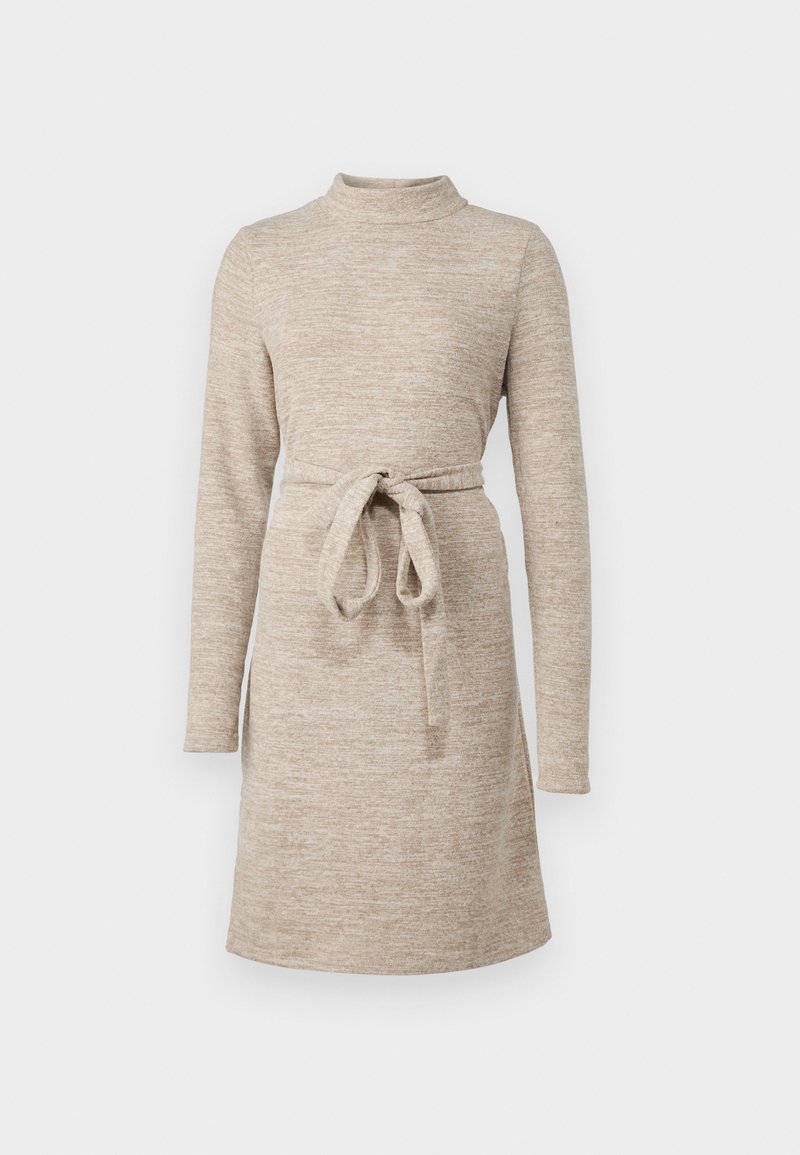 Vero Moda Tall Gebreide jurk taupe Vero Moda Tall Gebreide jurk taupe