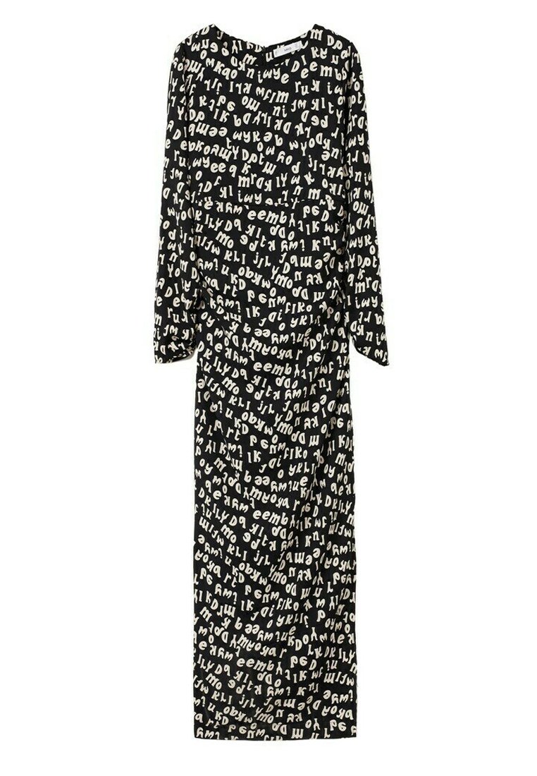 Mango Maxi-jurk zwart