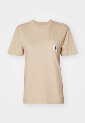 Carhartt WIP POCKET - Basic T-shirt - fleur de sel