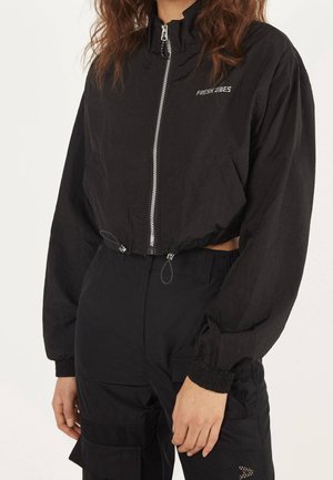 Bershka, Veste légère - black