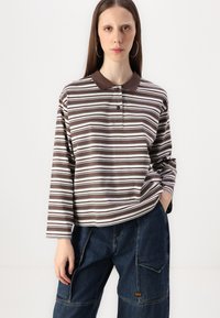 Vero Moda VMMAREN - Polo majica - chocolate brown