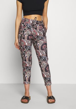 Kalhoty - mottled black