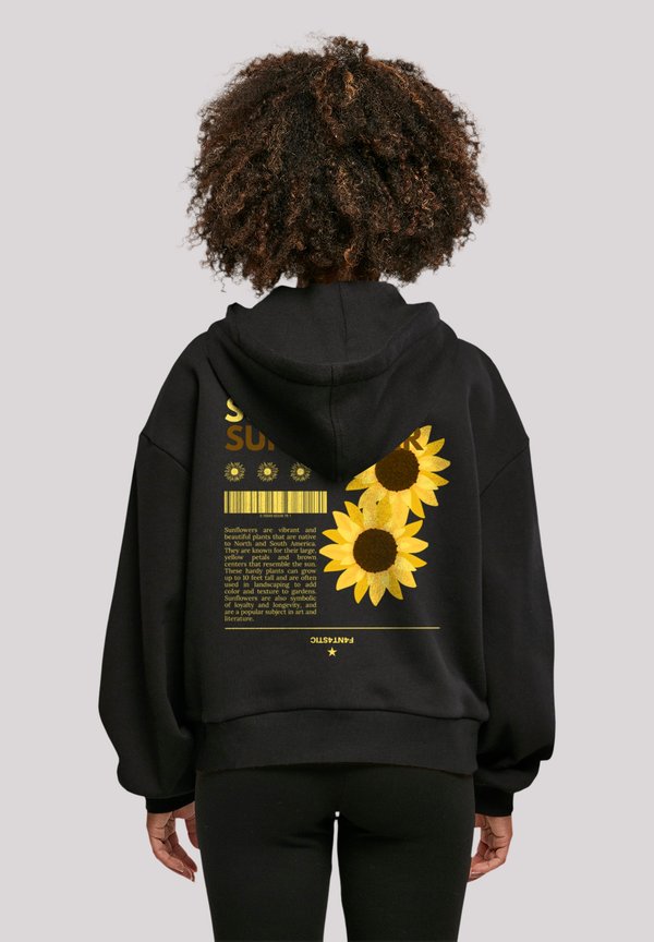 SONNENBLUME - Kapuzenpullover - schwarz