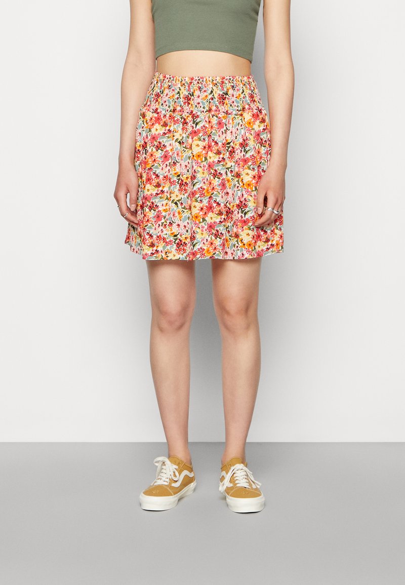 Damen Jeansröcke | ONLY ONLFREDERIKKE SKIRTMinirockcloud dancer/pink/weiß - IW54818 Damen Jeansröcke | ONLY ONLFREDERIKKE SKIRTMinirockcloud dancer/pink/weiß - IW54818