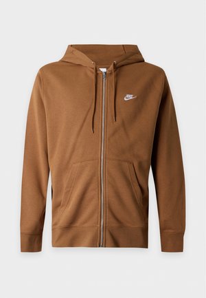 Nike Sportswear, Sweat zippé - ale brown/white