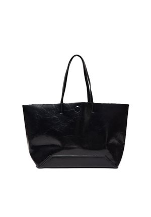 REVERSIBLE ZEBRA PRINT SHOPPER 00510111 - Shopping Bag - black