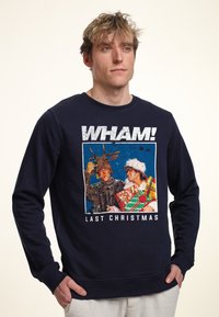 Henry Tiger WHAM LAST CHRISTMAS UNISEX  - Felpa - navy blue